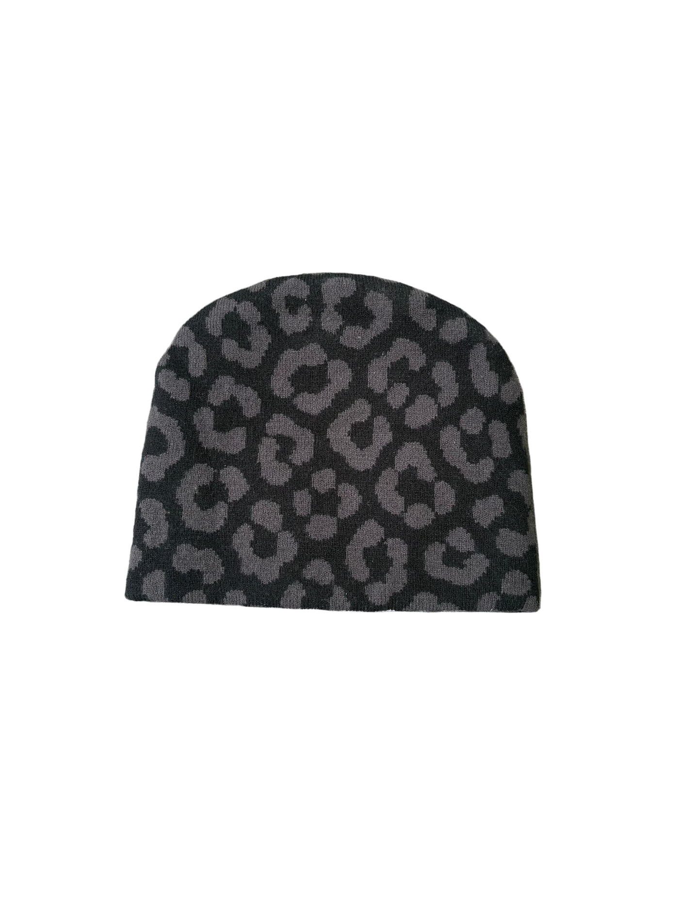 Reversible Cheetah Print Beanie
