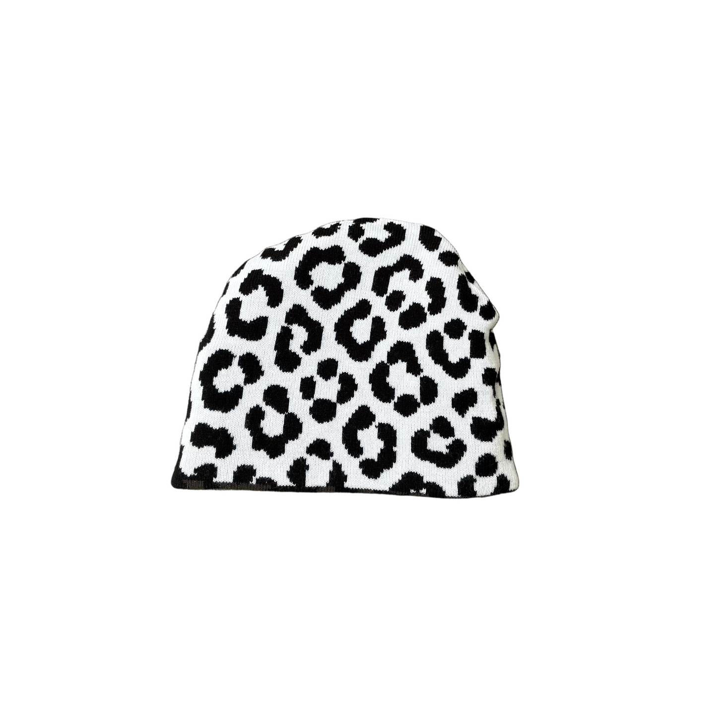Reversible Cheetah Print Beanie
