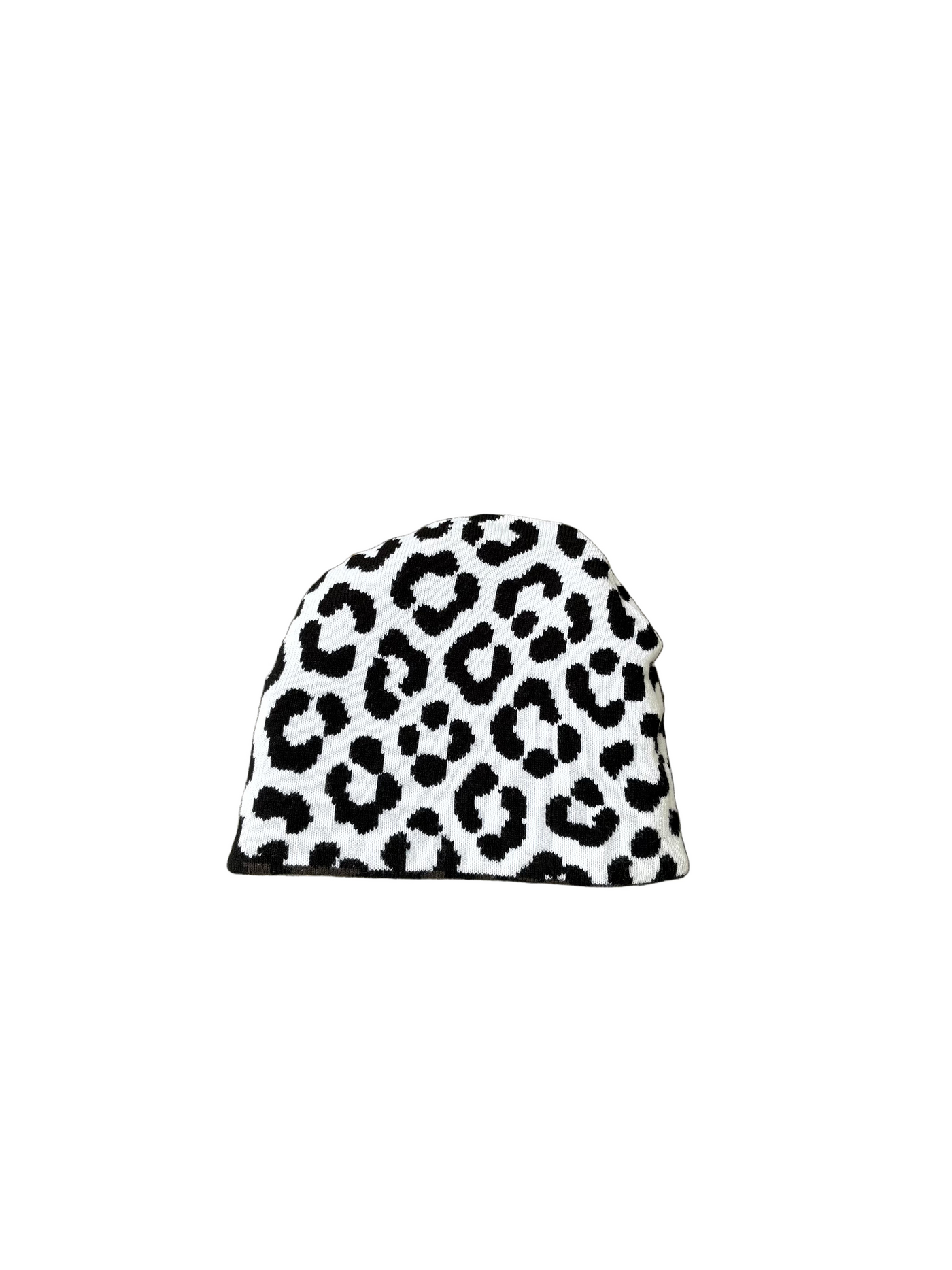 Reversible Cheetah Print Beanie